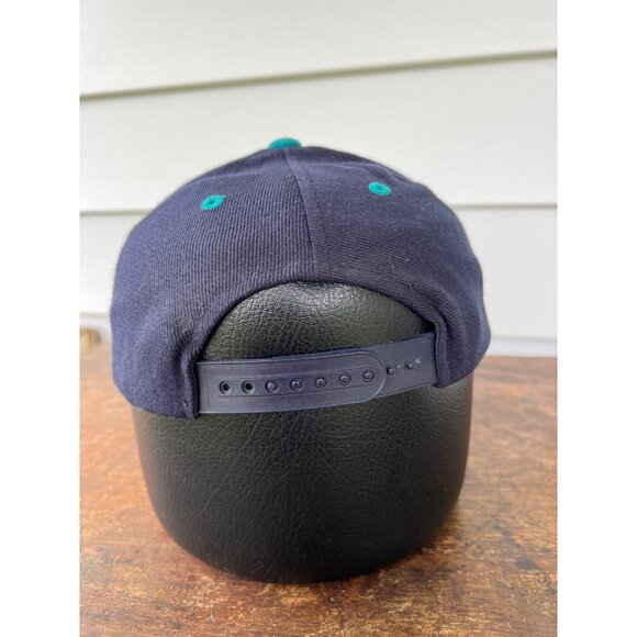 Vintage Miami Dolphins Snapback Hat W/ Logo NFL Logo Athletics Adjustable Fit M3 - Picture 2 of 5